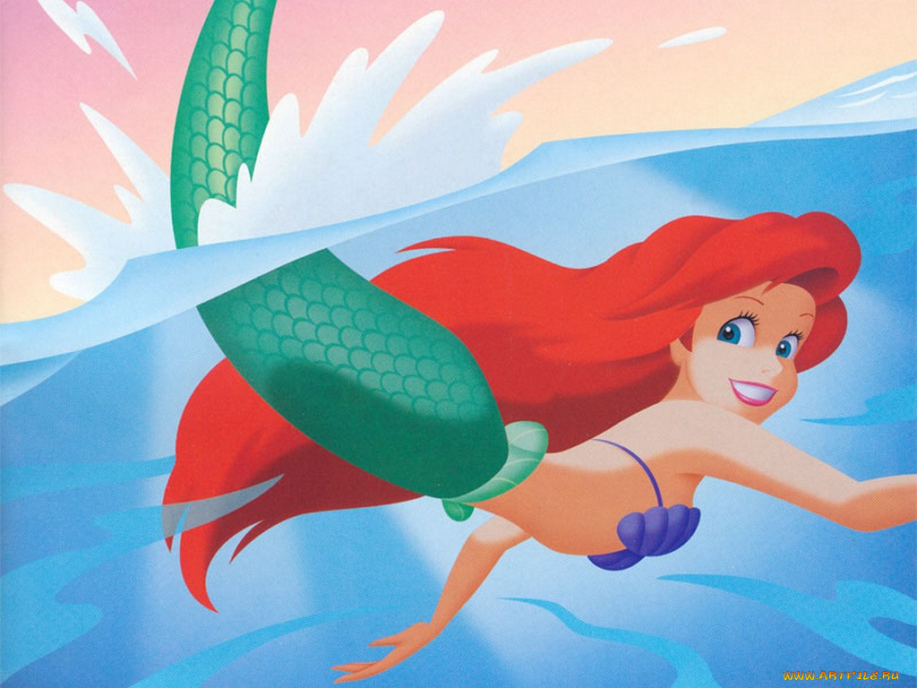 , the, little, mermaid
